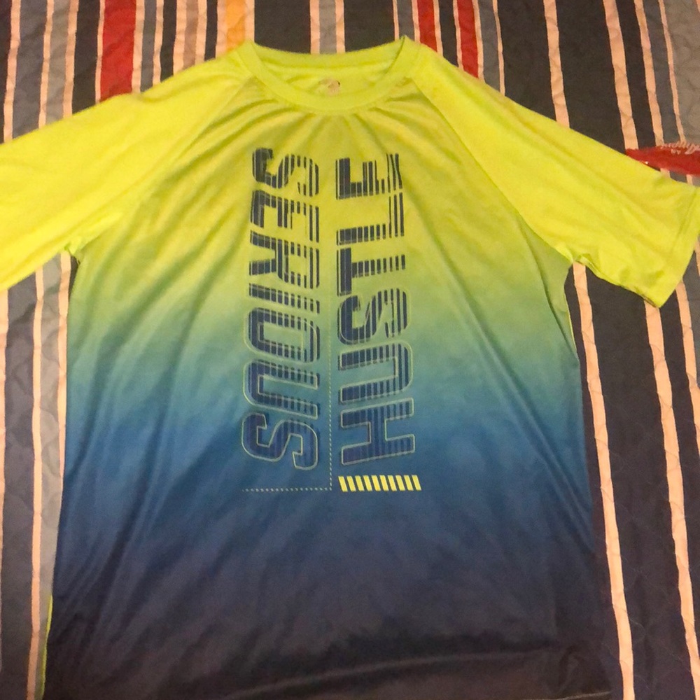 Neon t-shirt husky 14-16